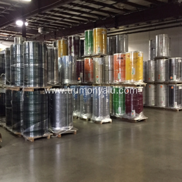 Blue powder coating aluminum coil roll